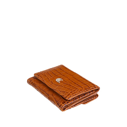 Mały portfel damski Canaletto ze skóry tłoczonej na wzór krokodyla – styl i bezpieczeństwo RFID PD2001s262