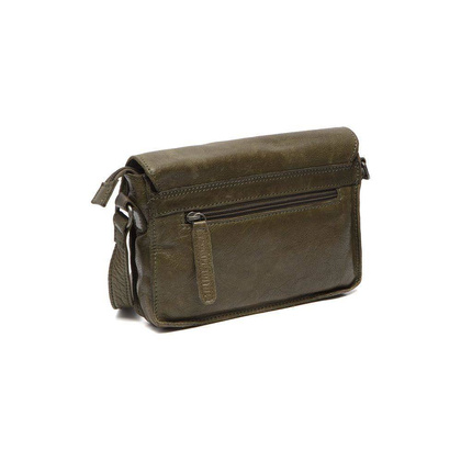 Torebka damska skórzana na ramię Zielona - min. zamówienie 20 / 50 / 100 szt.