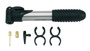 Pompka rowerowa AIRFLOW, czarny, srebrny