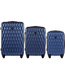 Zestaw 3 walizek WINGS TD190-3 Niebieski