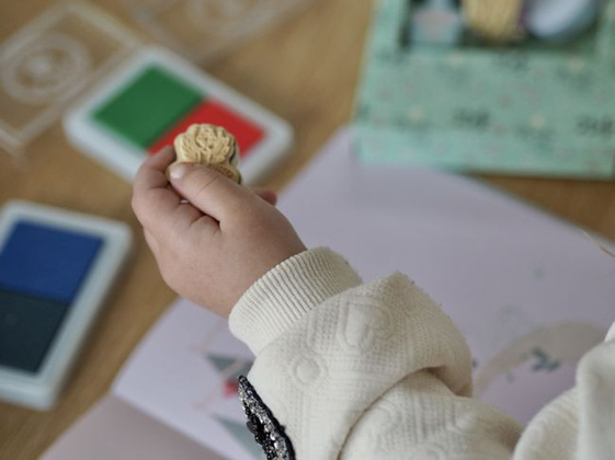 Baletnice Zestaw Kolorowych Pieczątek i Książeczka