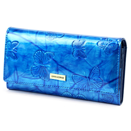 Portfel damski skórzany PELLUCCI BTS-100 Czerwony