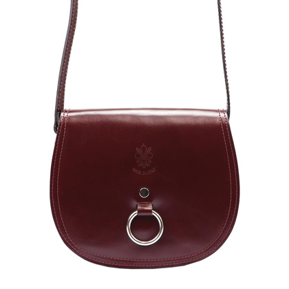 Torebka damska skórzana KEMER 38 carmel