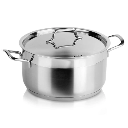 Garnek stalowy z pokrywką 18/10 PREMIUM 4,3 l ORION