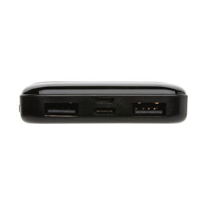 Power bank 5000 mAh, plastik z recyklingu