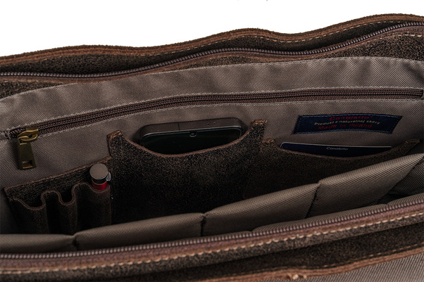 Duża torba męska skórzana Canaletto – laptop 15" TM262s344