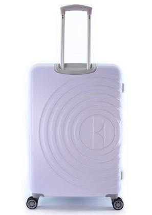 Walizka duża ELLE Debossed lilowa