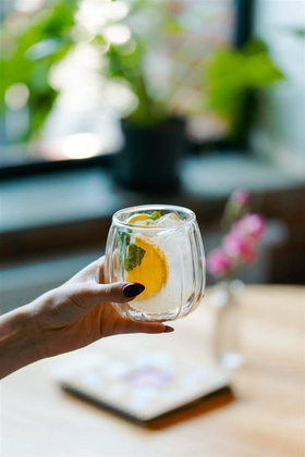 Komplet 2 szklanek niskich Tulip 250 ml 8982