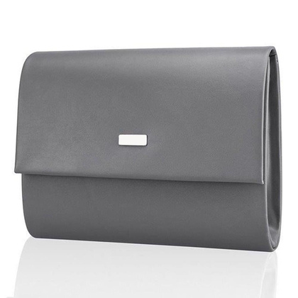 Torebka wizytowa damska KEMER SOLIER F14 Szara Matowa - min. zamówienie 20 / 50 / 100 szt.