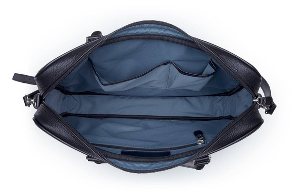 Skórzana torba na ramię B-872/GR