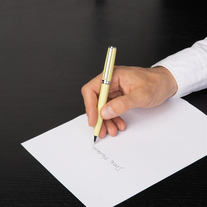 Długopis Gear Icon Yellow