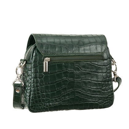 Skórzana listonoszka Canaletto z wzorem krokodyla – elegancja i funkcjonalność na co dzień TD655s114