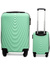 Mała walizka podróżna 663 XM Miętowy
