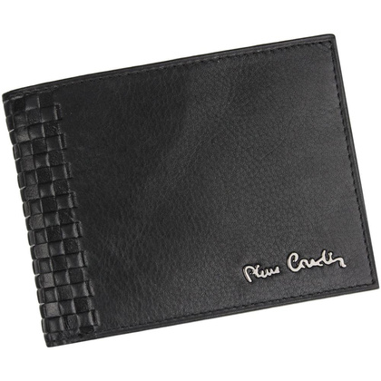 Portfel męski skórzany PIERRE CARDIN TILAK39 8806 Ciemno brązowy
