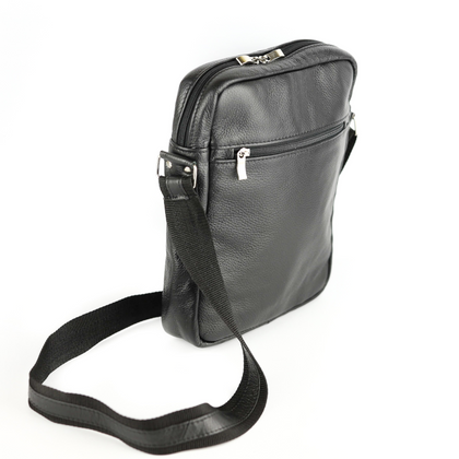 T-08 Listonoszka męska duża-czarna KEMER