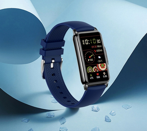 Smartwatch Damski RUBICON RNCF04 Black SMARUB227