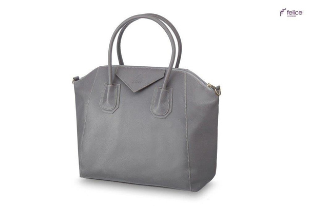 Torebka damska KEMER Dublin Jasno Szara - min. zamówienie 20 / 50 / 100 szt.