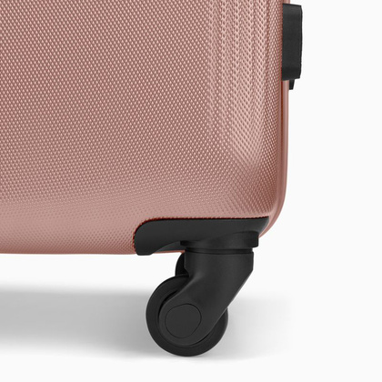 Duża walizka PUCCINI SAN DIEGO ABS025A 3C Różowa