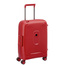 Delsey Moncey Mała twarda czerwona walizka kabinowa na kółkach 55 cm