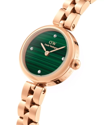 ZEGAREK DAMSKI DANIEL WELLINGTON Elan Lumine Malachite Rose Gold 22mm DW00100721 + BOX (zw522c)