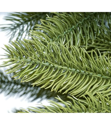 Choinka sztuczna PE09 150 cm FULL PE jasnozielona gęsta z metalowym stojakiem