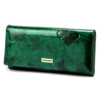 Portfel damski skórzany PELLUCCI BTS-106 Czerwony