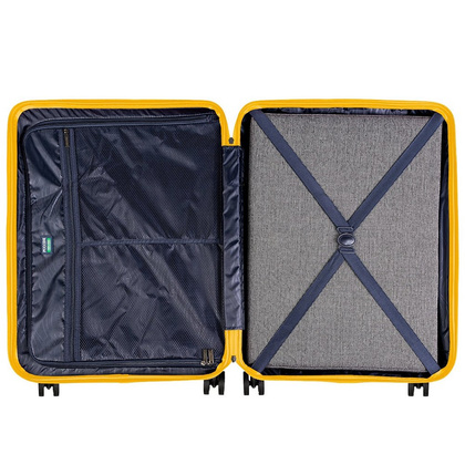 Duża walizka PUCCINI PANAMA PC029A 6C Żółta