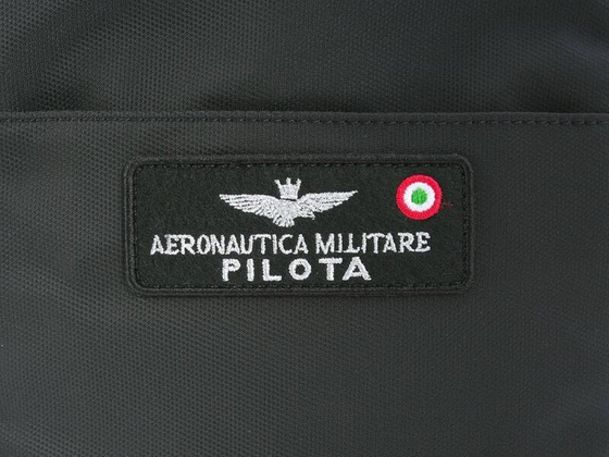 Torba na ramię na tablet AERONAUTICA MILITARE Airspace Czarna