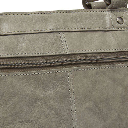 Torebka damska shopper na laptopa 15" Jasno szara - min. zamówienie 20 / 50 / 100 szt.