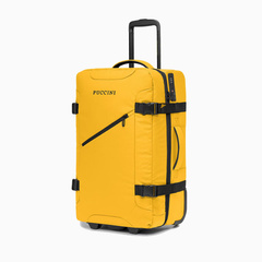 Średnia walizka PUCCINI COLORADO EM50249B 6 Żółta