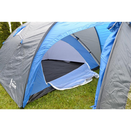 Namiot 4 osobowy Cool Royokamp Szaro Niebieski