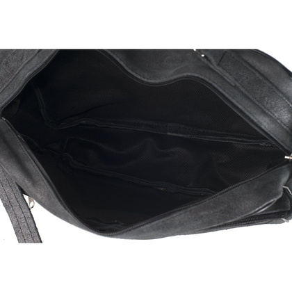 Torba na ramię skórzana KEMER T004 Ciemno szary - min. zamówienie 20 / 50 / 100 szt.