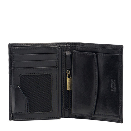 Portfel męski skórzany PUCCINI MU7825 1 Czarny