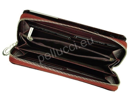 Portfel damski skórzany PELLUCCI BC-111 Czarny