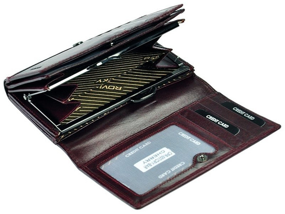 Portfel męski skórzany PELLUCCI CPR-007-CRY-BAR Czerwony