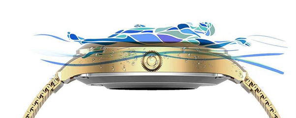 Damski SMARTWATCH G.Rossi SW014-4 Złoty