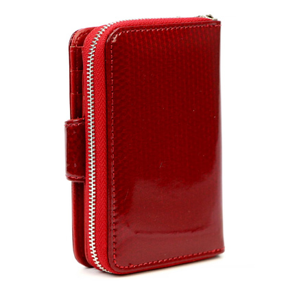 Portfel damski skórzany PELLUCCI CB-115 czerwony