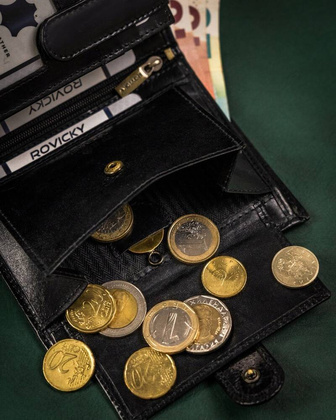 Duzy skorzany portfel meski