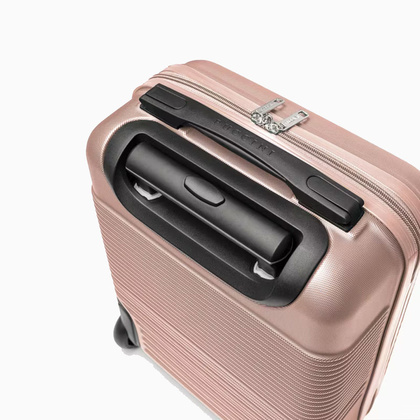 Mała kabinowa walizka PUCCINI ANTALYA ABS028D 3C Różowa