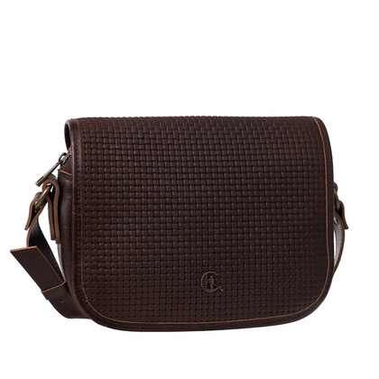 Torebka damska vintage z plecionką Canaletto TD624s228t1