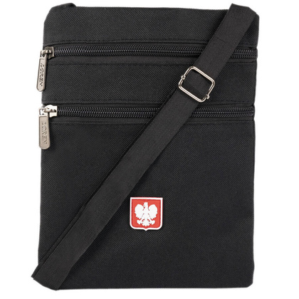 Tekstylne etui na paszport z godlem Polski