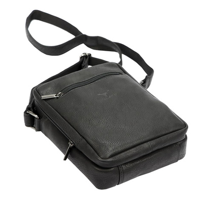 Męska skórzana listonoszka, torba model HN1552