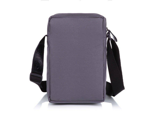 Klasyczna wygodna raportówka męska saszetka Solier S06 szara - min. zamówienie 20 / 50 / 100 szt.