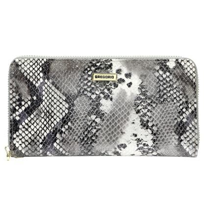 Portfel damski skórzany PELLUCCI SNR-119 popiel