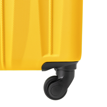 Średnia walizka PUCCINI BALI ABS021B 6 Żółta