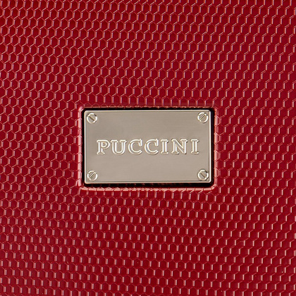 Mała kabinowa walizka PUCCINI PANAMA PC029C 3 Czerwona