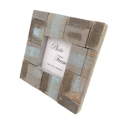 Drewniana ramka na zdjęcia 30350 mix - format 10x10cm