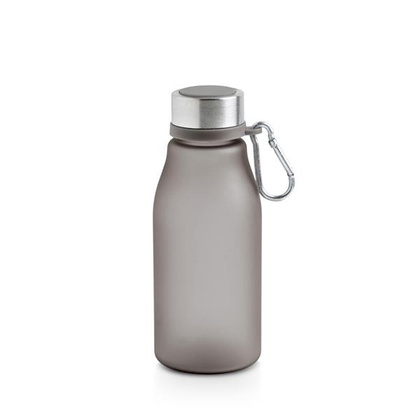 Matowa butelka RPET o pojemności 350 ml z karabińczykiem / Bijou