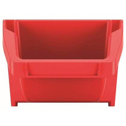 ZESTAW POJEMNIKÓW KUWET WARSZTATOWYCH BINEER LONG 8SZT CZERWONY KISTENBERG