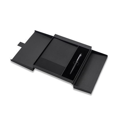 Zestaw notes z długopisem Inkoria, czarny